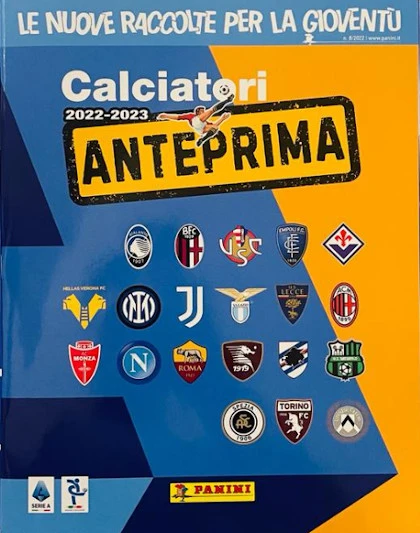 Album ANTEPRIMA Calciatori panini 2023 INFO, IMMAGINI, e scambio !!